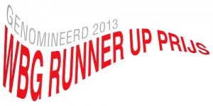 Genomineerd Runner-Up prijs 2013 (groot)